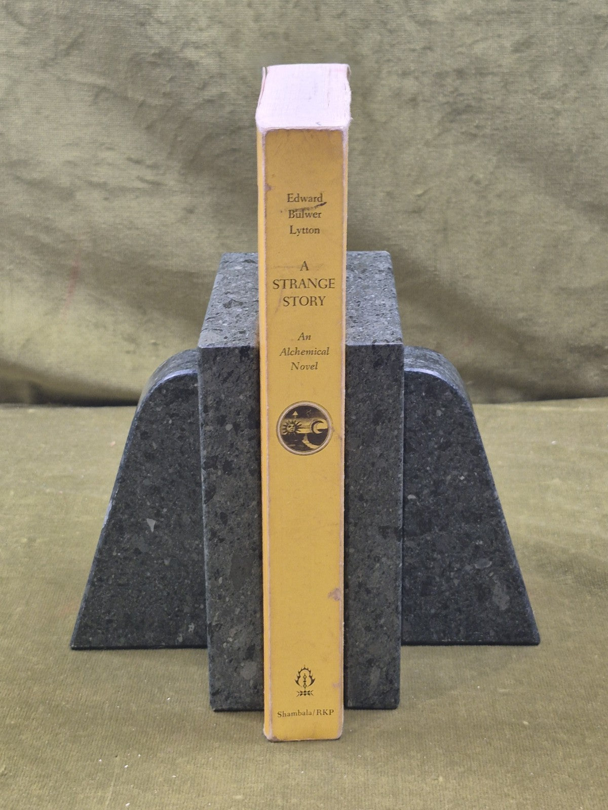 Edward Bulwer Lytton: A Strange Story 1973 Shambhala 1st Paperback2