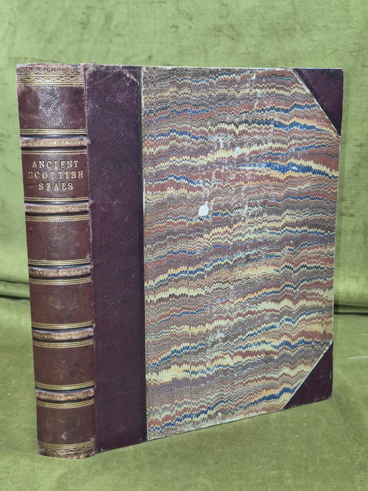 1866 Supplemental Descriptive Catalogue of Ancient Scottish Seals Henry Laing0