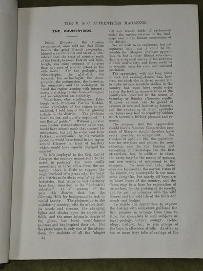 Mavor & Coulson Apprentice's Magazine Articles Glasgow Industrial History9