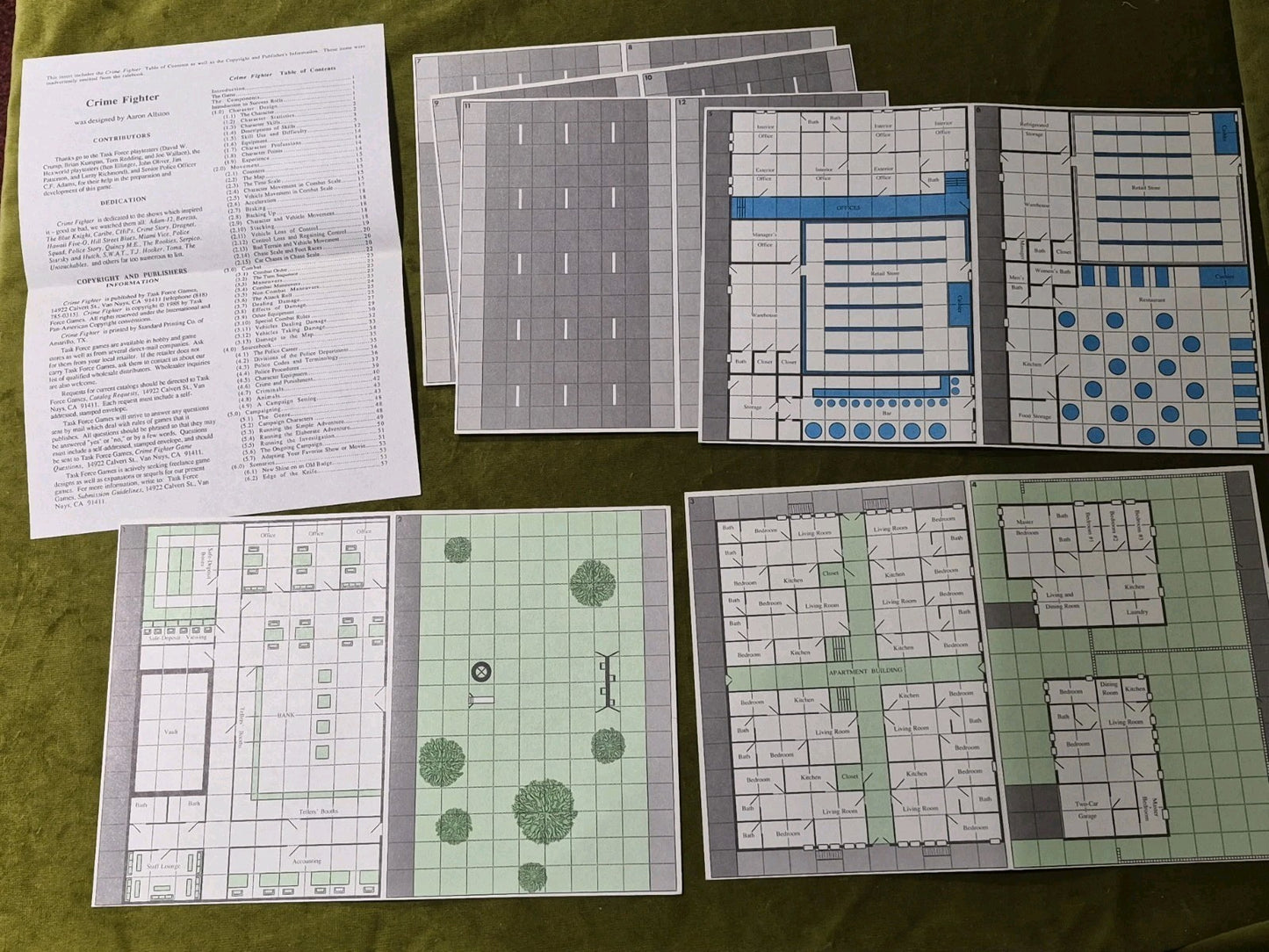 Crime Fighter - Task Force Games RPG3