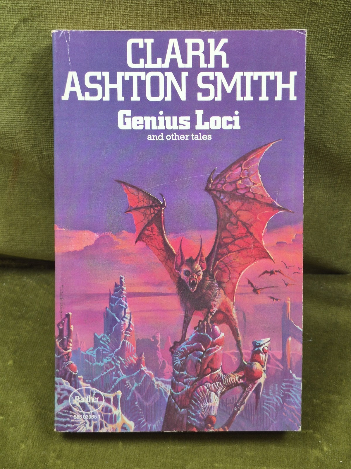 Clark Ashton Smith Genius Loci 1972 Panther Books0