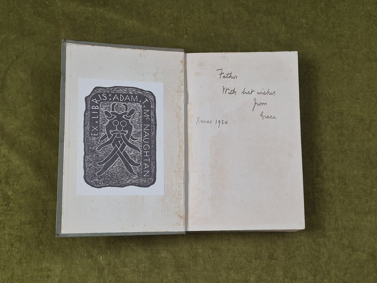 Growth of the Soil by Knut Hamsun , Gylendal 1920 2nd Edition3