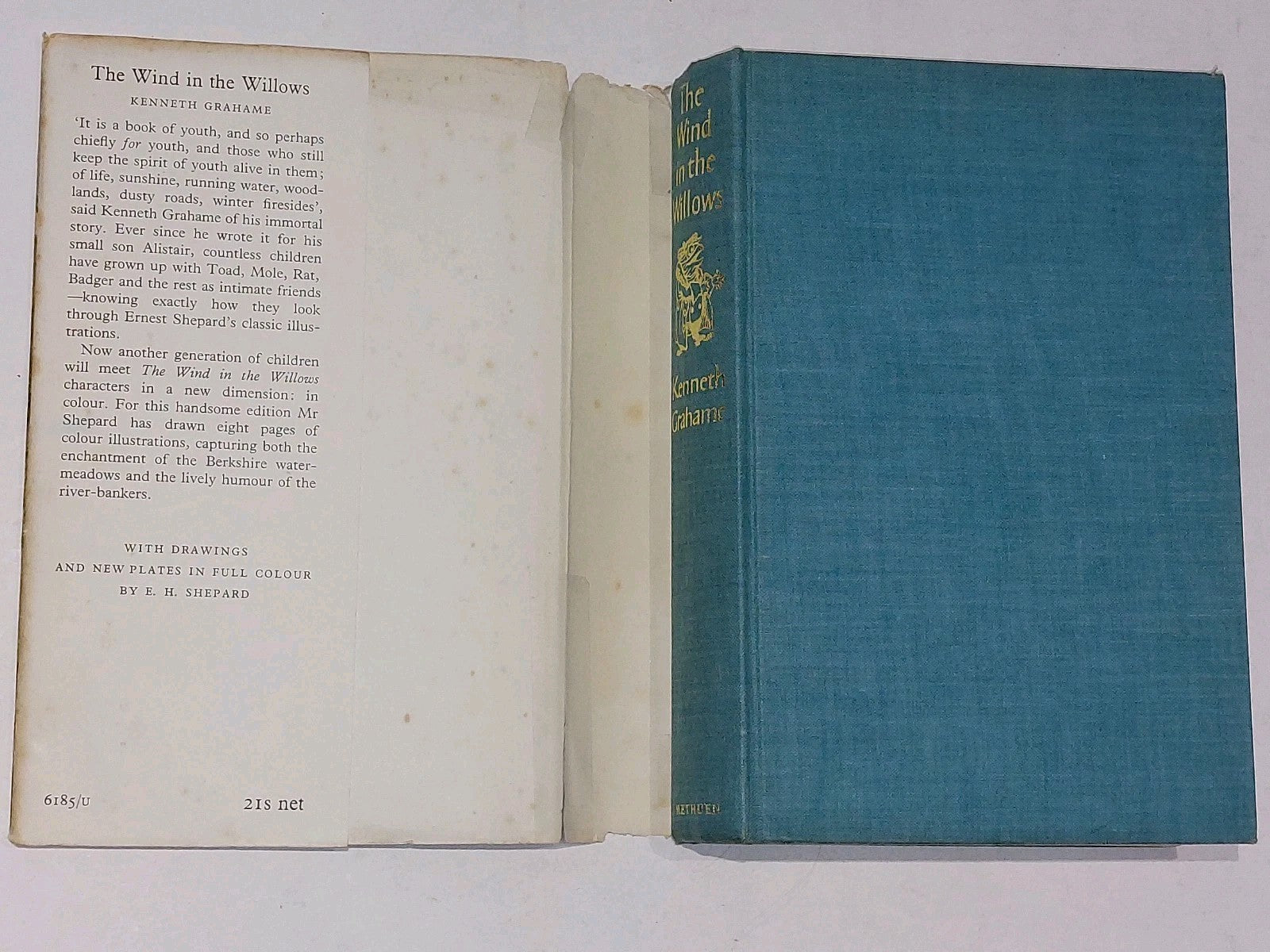 The Wind In The Willows Kenneth Grahame 1st Colour Edition Ernest H Shepard 19592