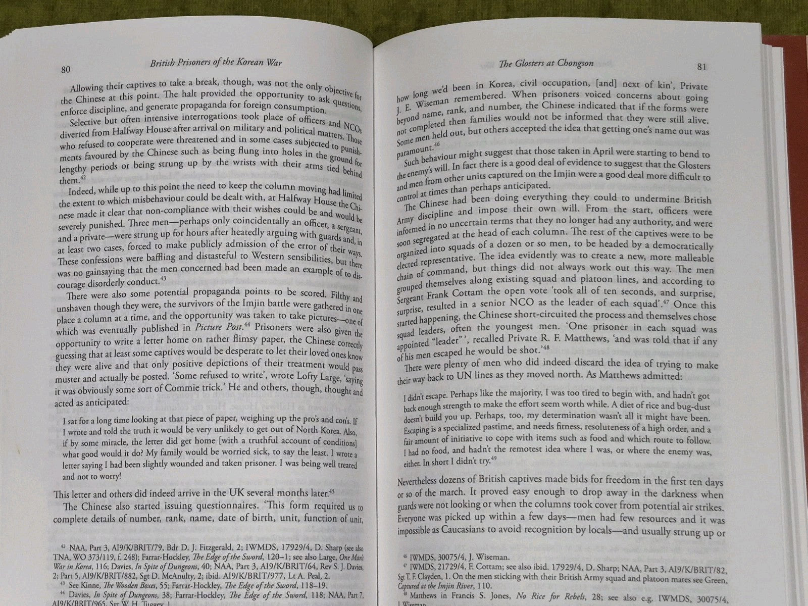 S.P. Mackenzie, British Prisoners of the Korean War 2012 First Edition5