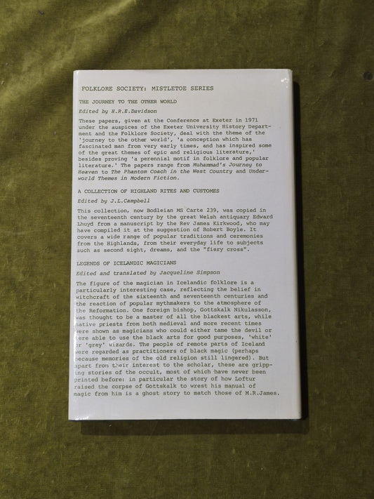 The Secret Common-Wealth - Robert Kirk, Stewart Sanderson Folklore Society 19761