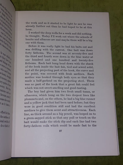 The Old Man And The Sea, Ernest Hemingway, Jonathan Cape, 1955 1st Illustrated 10