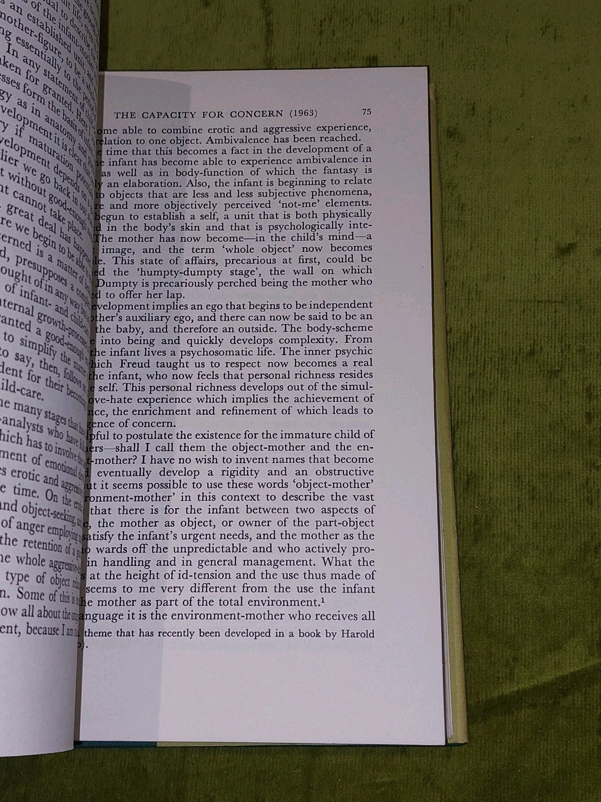 The Maturational Processes & the Facilitating Environment (1972) D. W. Winnicot 7