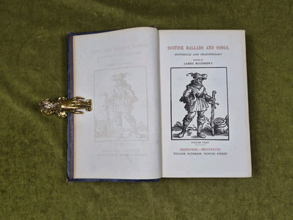 Scottish Ballads & Songs Historical & Traditionary in 2 Vols James Maidment 18685