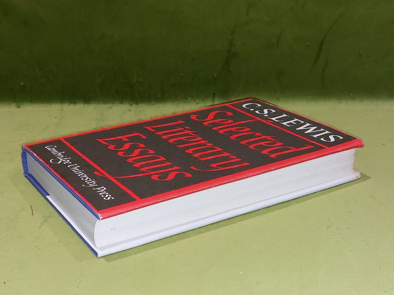 C.S. Lewis - Selected Literary Essays (1969) [Cambridge Uni] UK 1st Ed Hb / Dj5