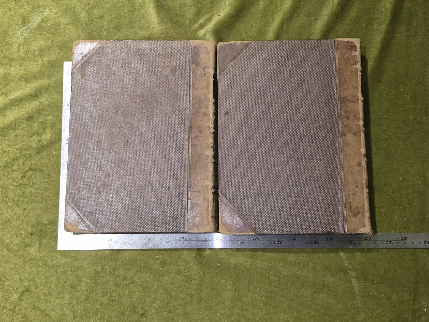 Cassell's Household Guide - 4 Volumes in 2 Half-leather early print3