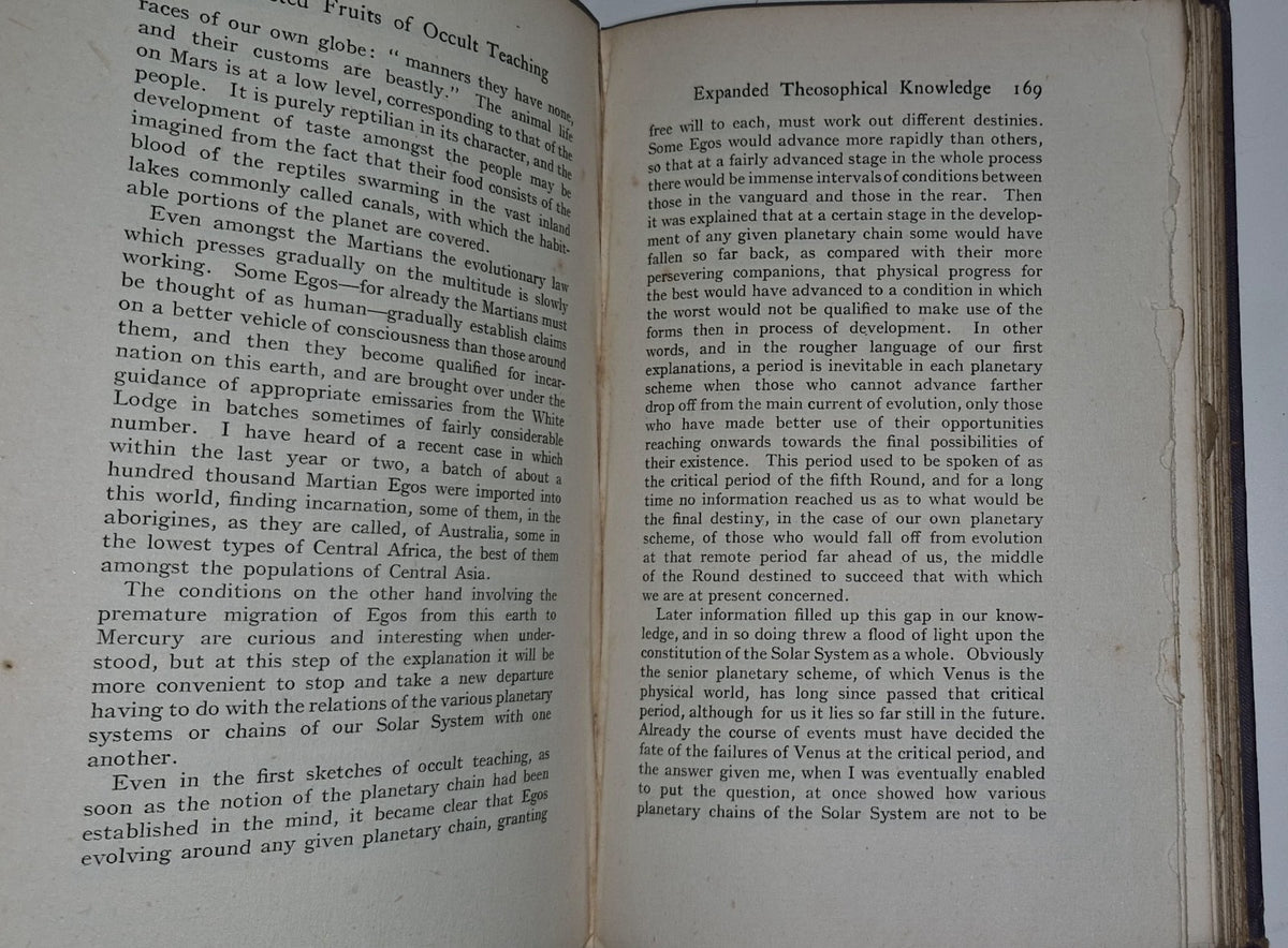 Collected Fruits of Occult Teaching - Sinnett ASTRAL WORLD THEOSOPHY STONEHENGE10