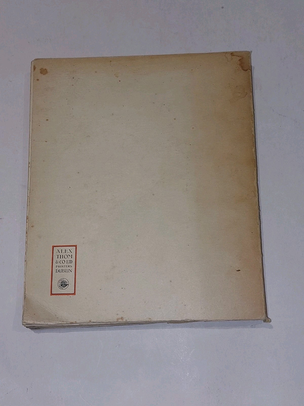 A Book of Dublin (1929) [Corporation Of Dublin] 1st Ed Pb Book2