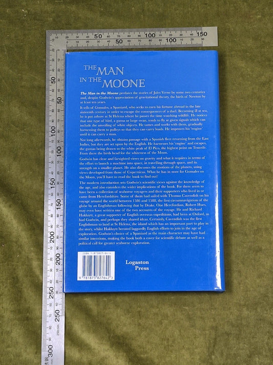 The Man in the Moone by Francis Godwin - Logaston 1996 1st HB DJ1