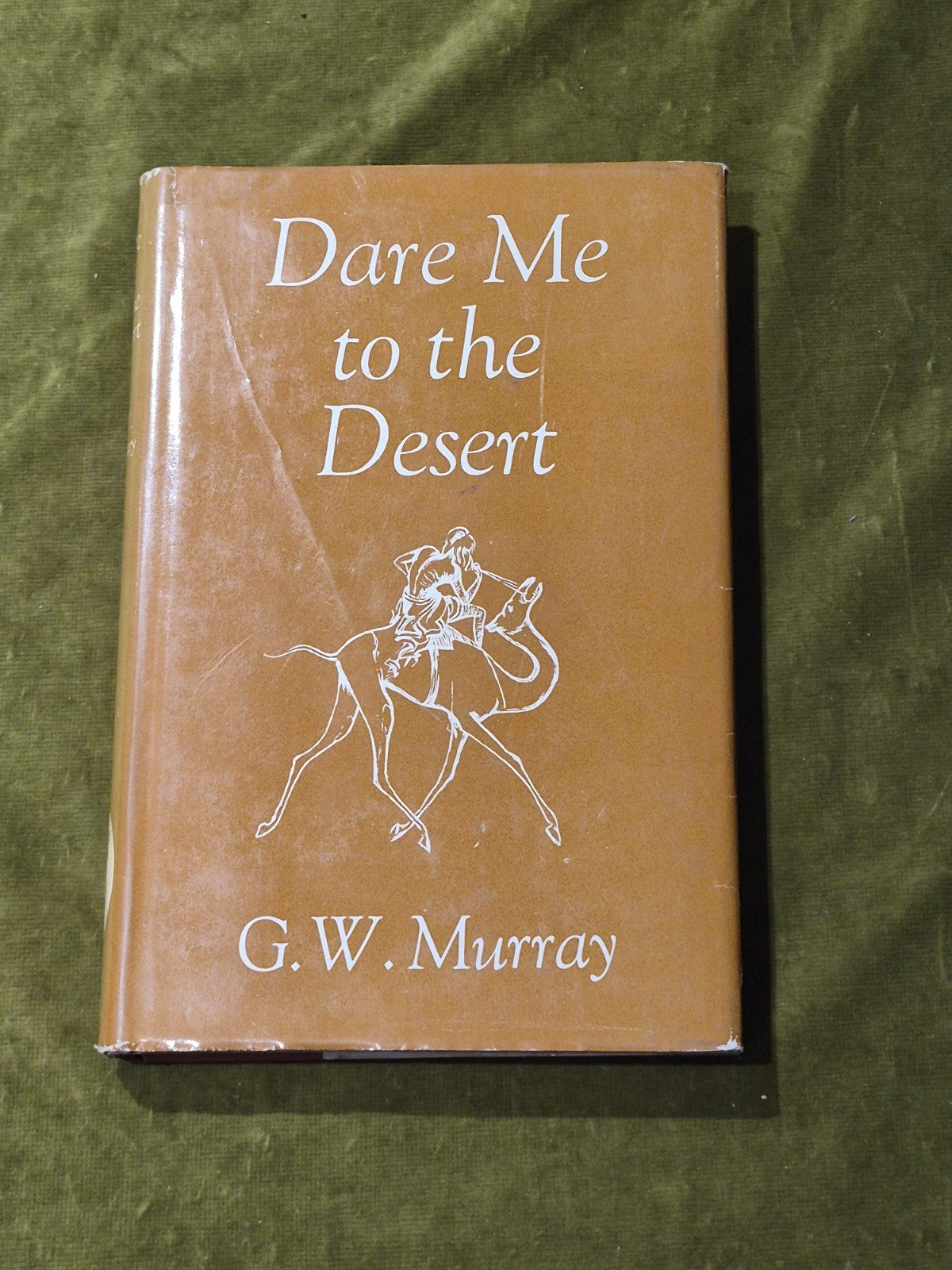 G.W. Murray Dare Me To The Desert 1st Edition in D/J 19670