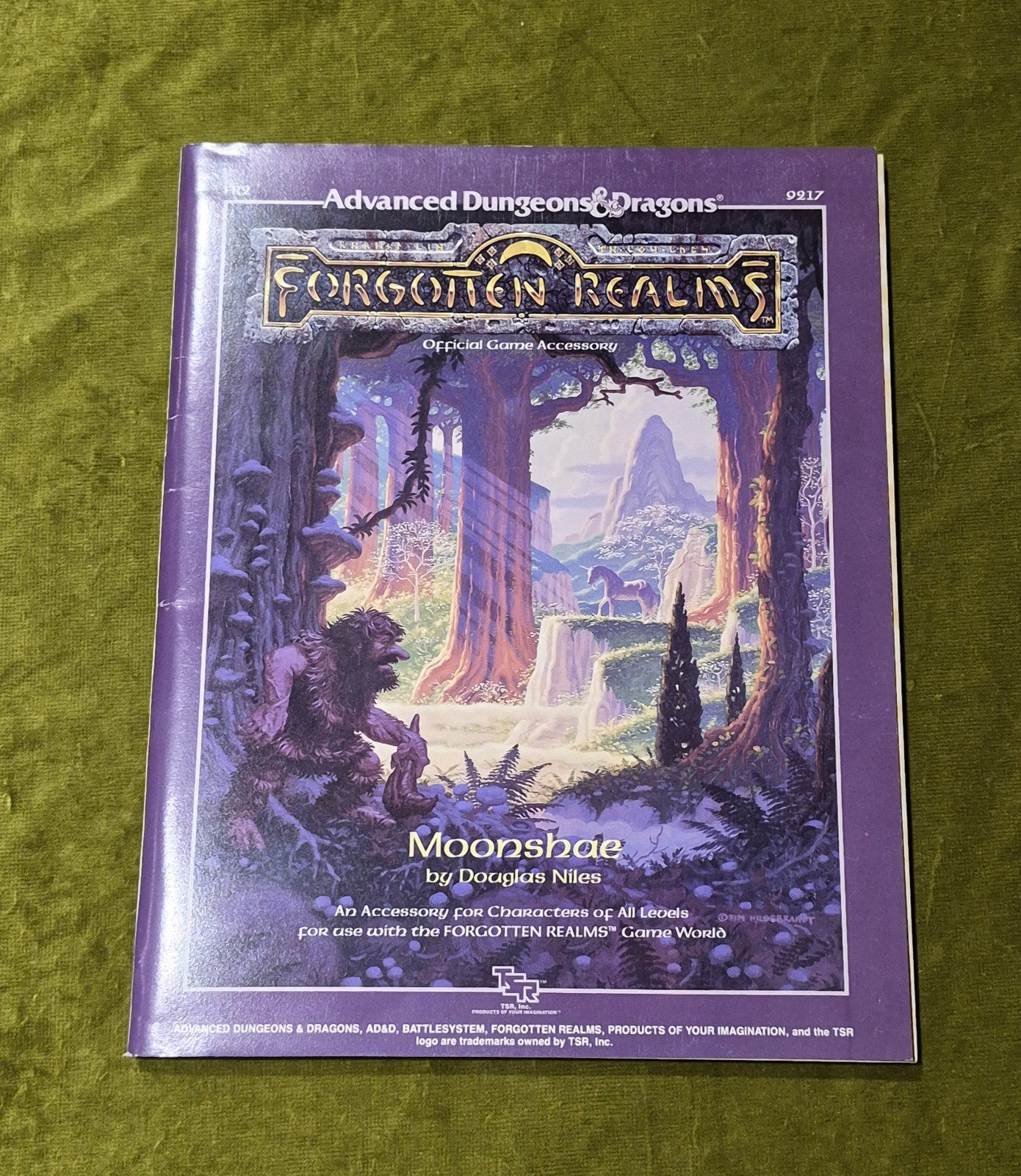 Advanced Dungeons & Dragons Forgotten Realms Moonshae Tsr 92170