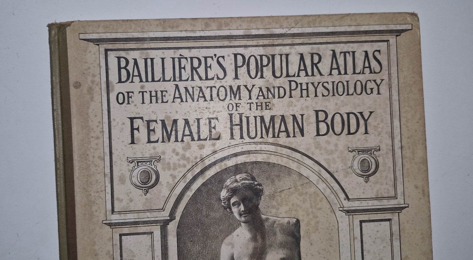 1921 Baillieres Atlas & Anatomy Of The Female Human Body. Swedish Massage Inst.2