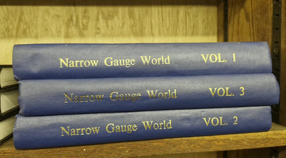narrow gauge world magazine Bound Volumes 1 2 3 0