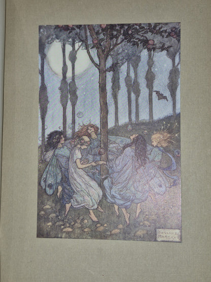ELFIN SONG By Florence Harrison Undated Edn circa 1912 with 12 colour plates7