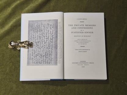 The Private Memoirs and Confessions of a Justified Sinner - James Hogg Oxford DJ4