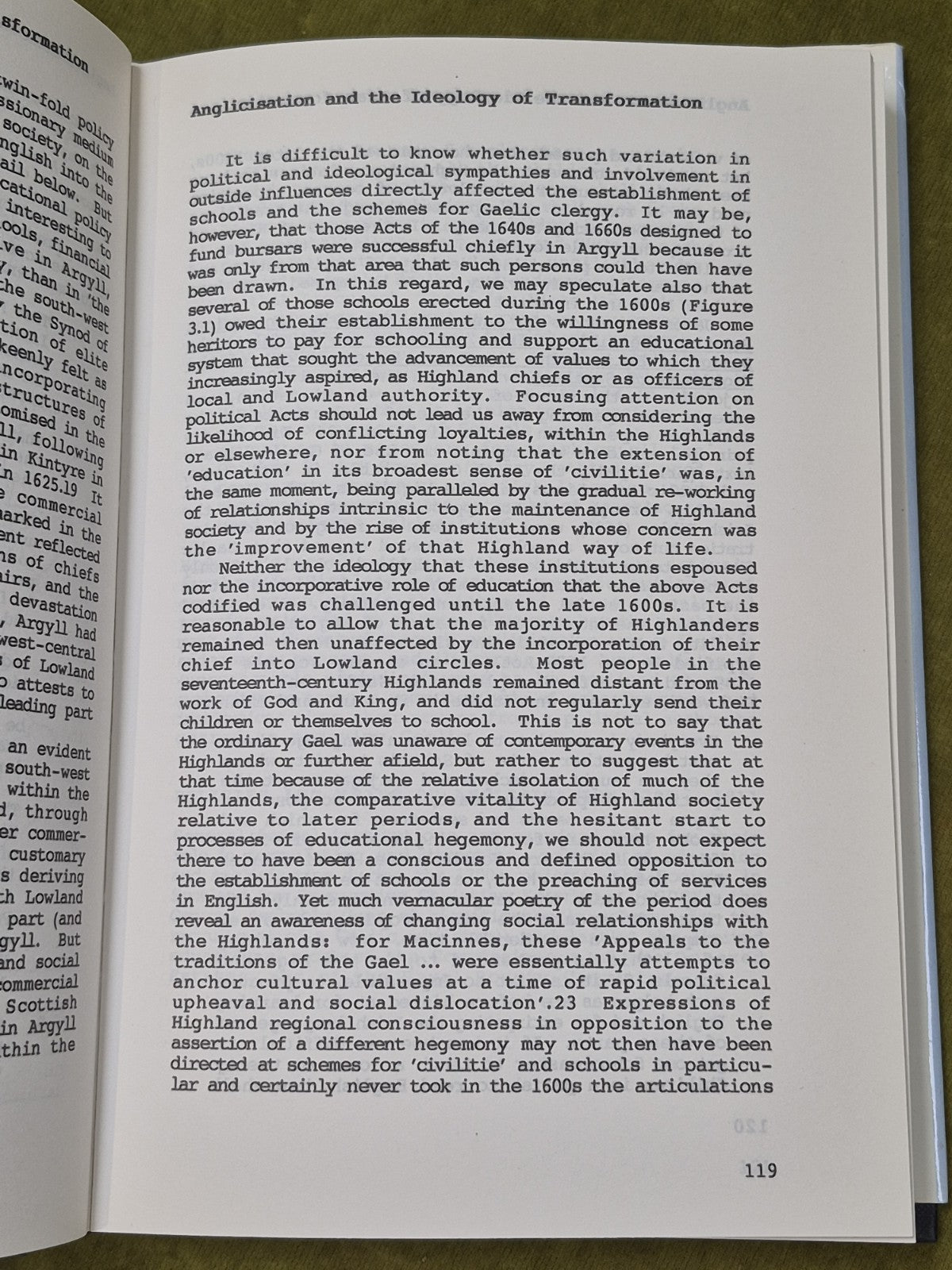 Gaelic Scotland : The Transformation of a Cultural Region. Charles W. Withers HB5
