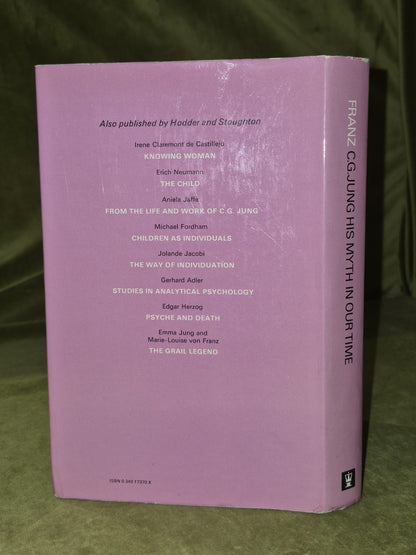 Marie Louise William H Kennedy Von Franz C.G Jung His Myth in Our Time 19721