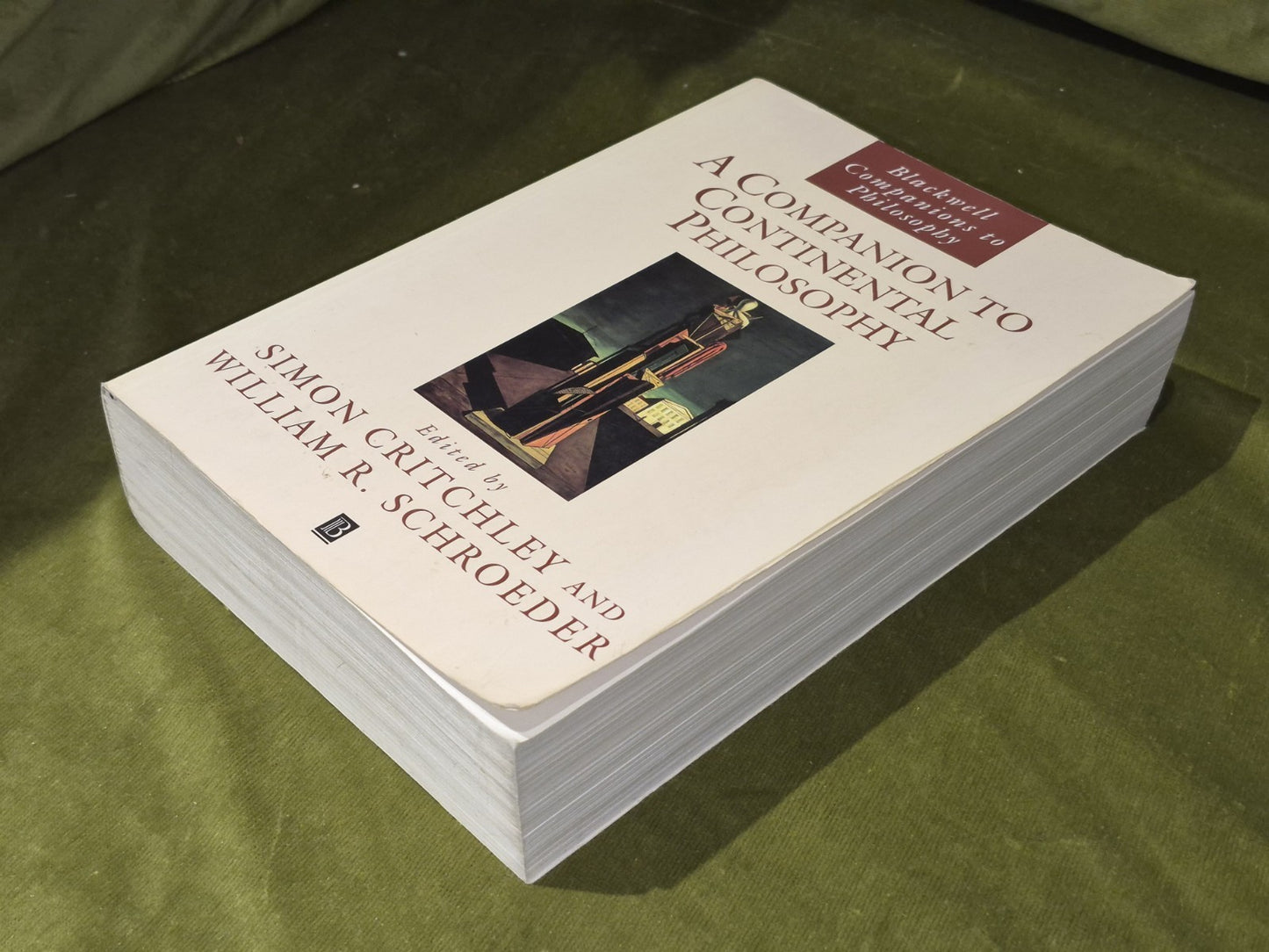 A Companion to Continental Philosophy (1999) Critchley, Schroder2