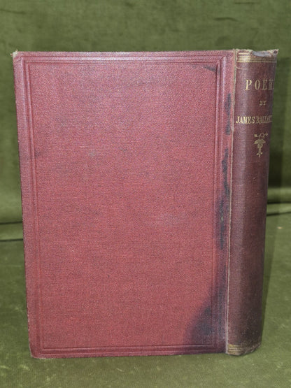 Poems by James Ballantine 1856 First Edition Thomas Constable1
