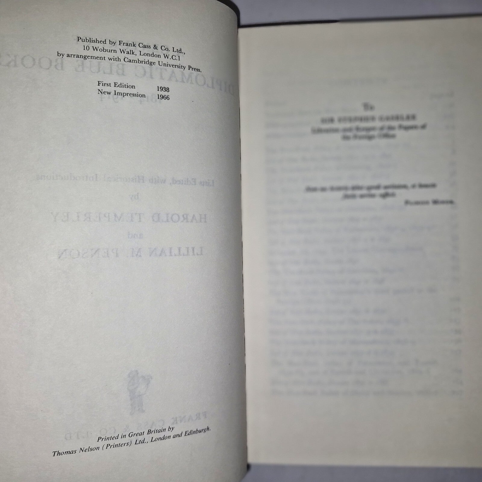 A Century of Diplomatic Blue Books, 1814-19142