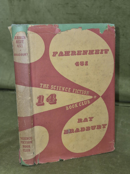 Farenheit 451 True First Edition Science Fiction Book Club0