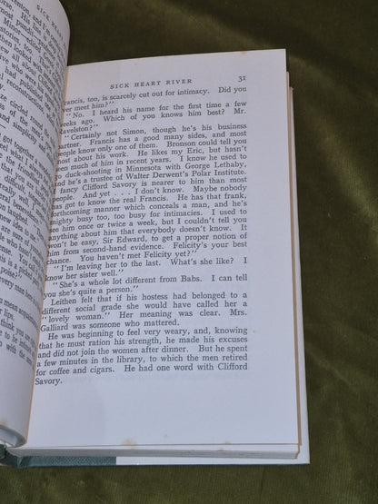 Sick Heart River - John Buchan -Hodder & Stoughton - 1972 HB/DJ5