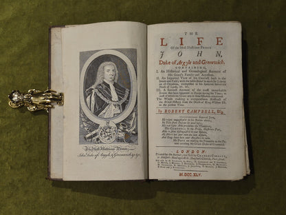 Life of the Most Illustrious Prince John Duke Of Argyll - Robert Campbell 17455