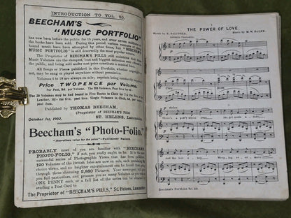 Beechams Music Portfolio Volumes 1 to 20 Patent Pills Medicine Thomas Beecham3