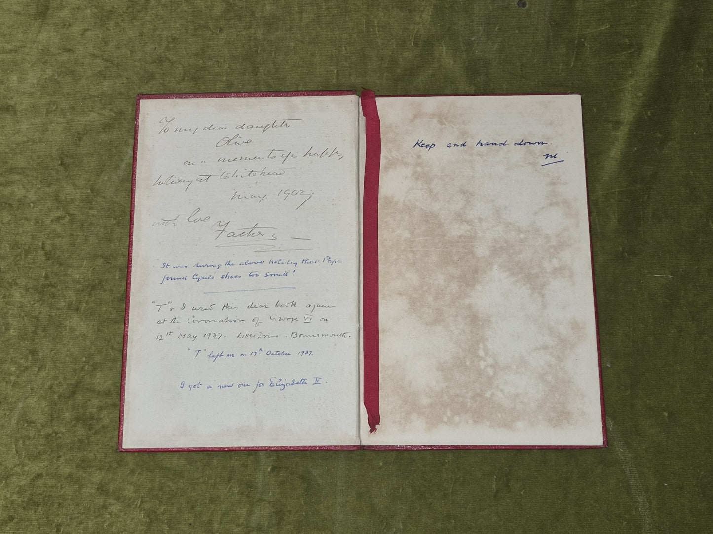 Form & Order Coronation Service King Edward VII Queen Alexandra - H. Frowde 19023