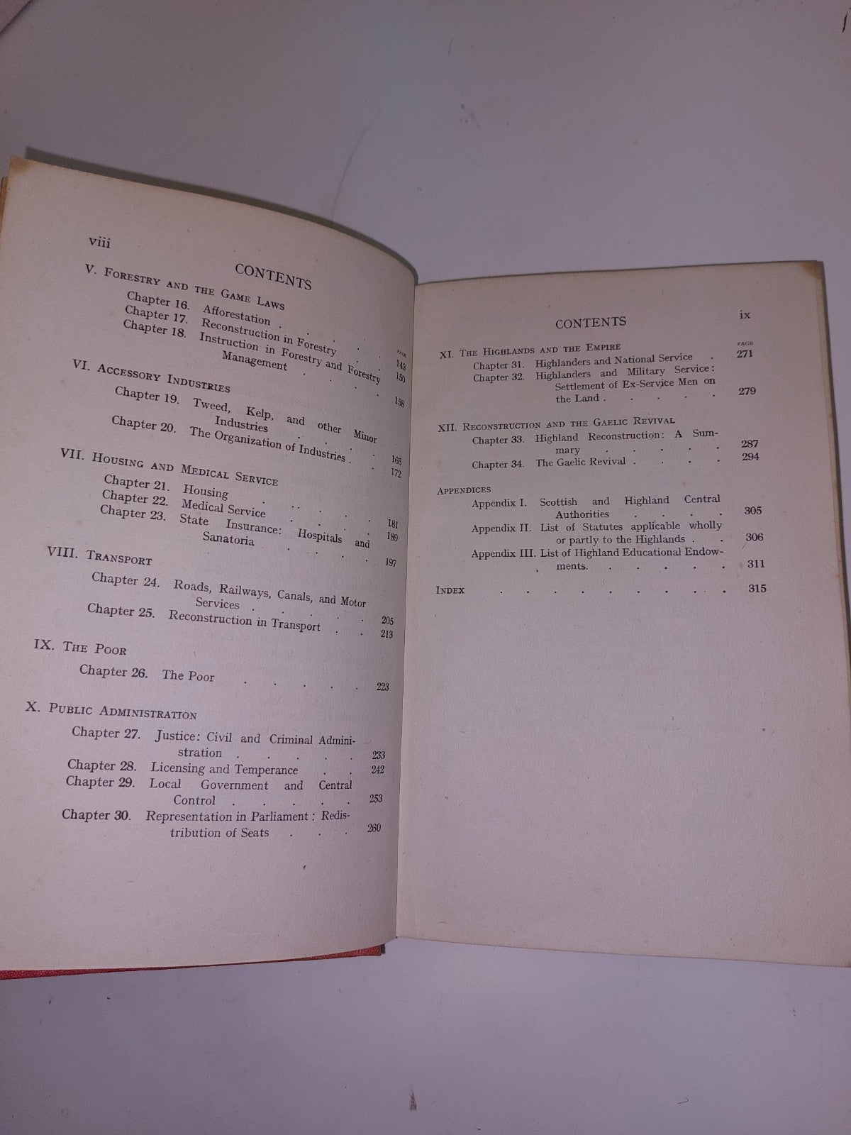 Highland Reconstruction by H. F. Campbell 1920 First Edition 3