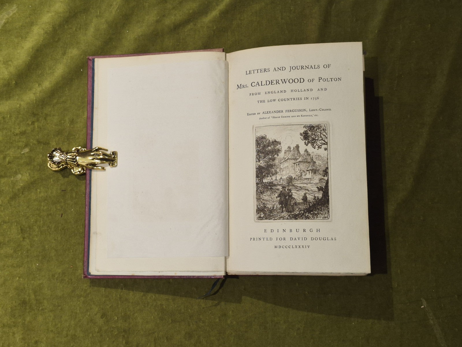 Alexander Fergusson - Letters and Journals of Mrs. Calderwood of Polton 18843