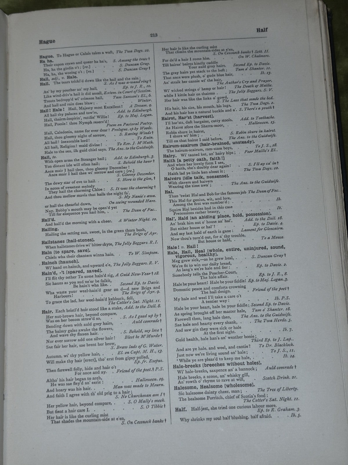 Complete Concordance to the Poems & Songs of Robert Burns 1889 1st ed vgc6