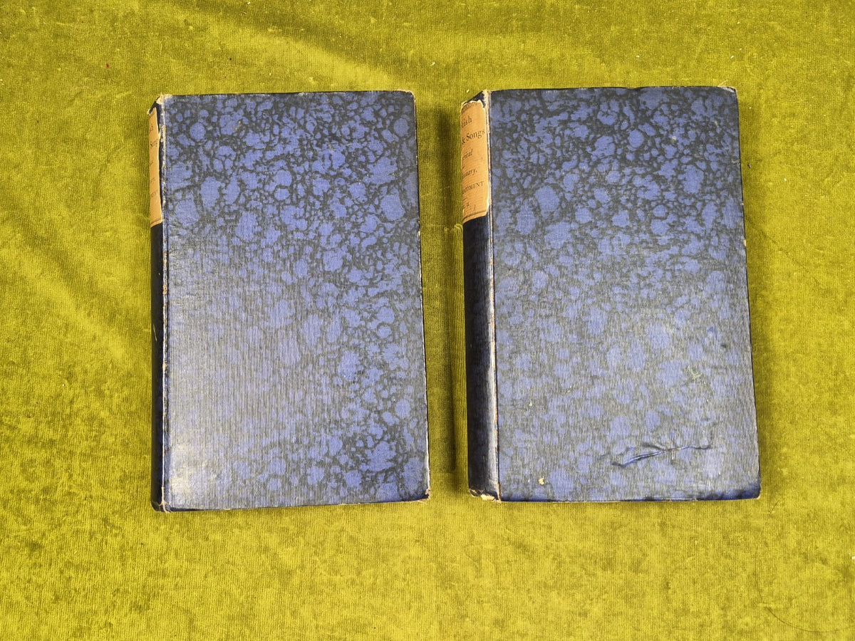 Scottish Ballads & Songs Historical & Traditionary in 2 Vols James Maidment 18681