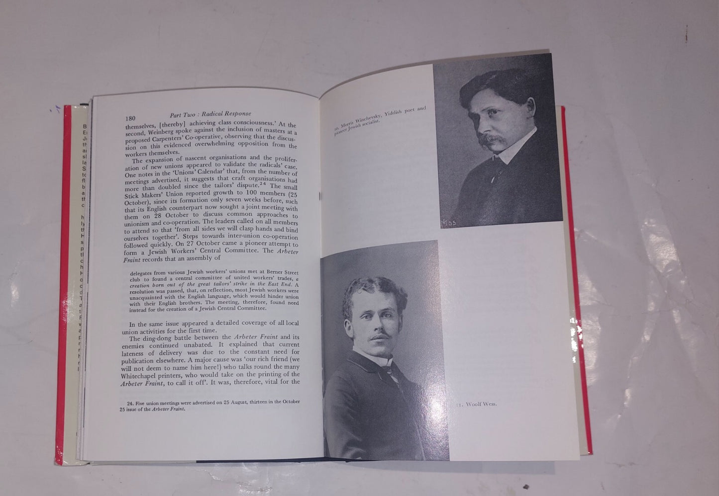 East End Jewish Radicals 1875 - 1914 By William J. Fishman, Hardback Book2