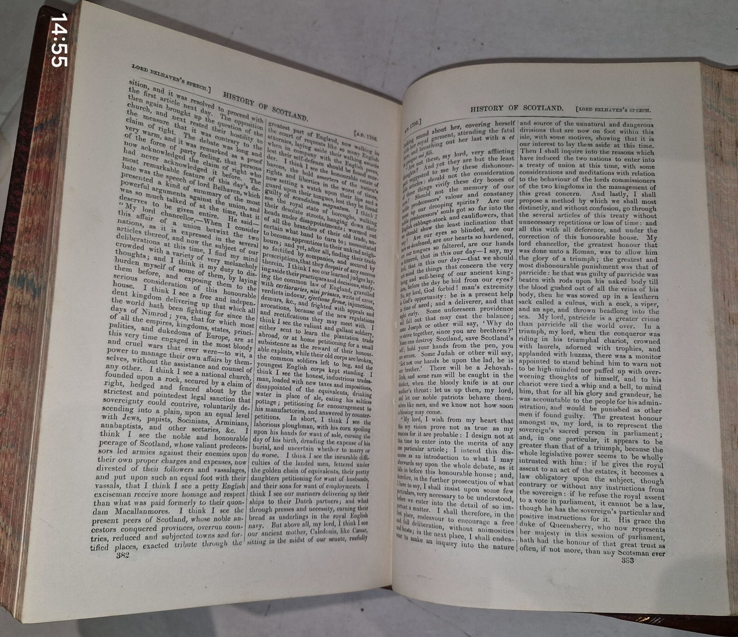 History of Scotland By Thomas Wright Vol I&II London Printing & Publishing Co.21