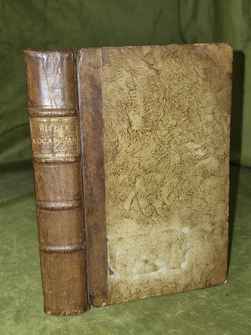 A Compleat Vocabulary English and Danish 1784 Theodor Arnold0