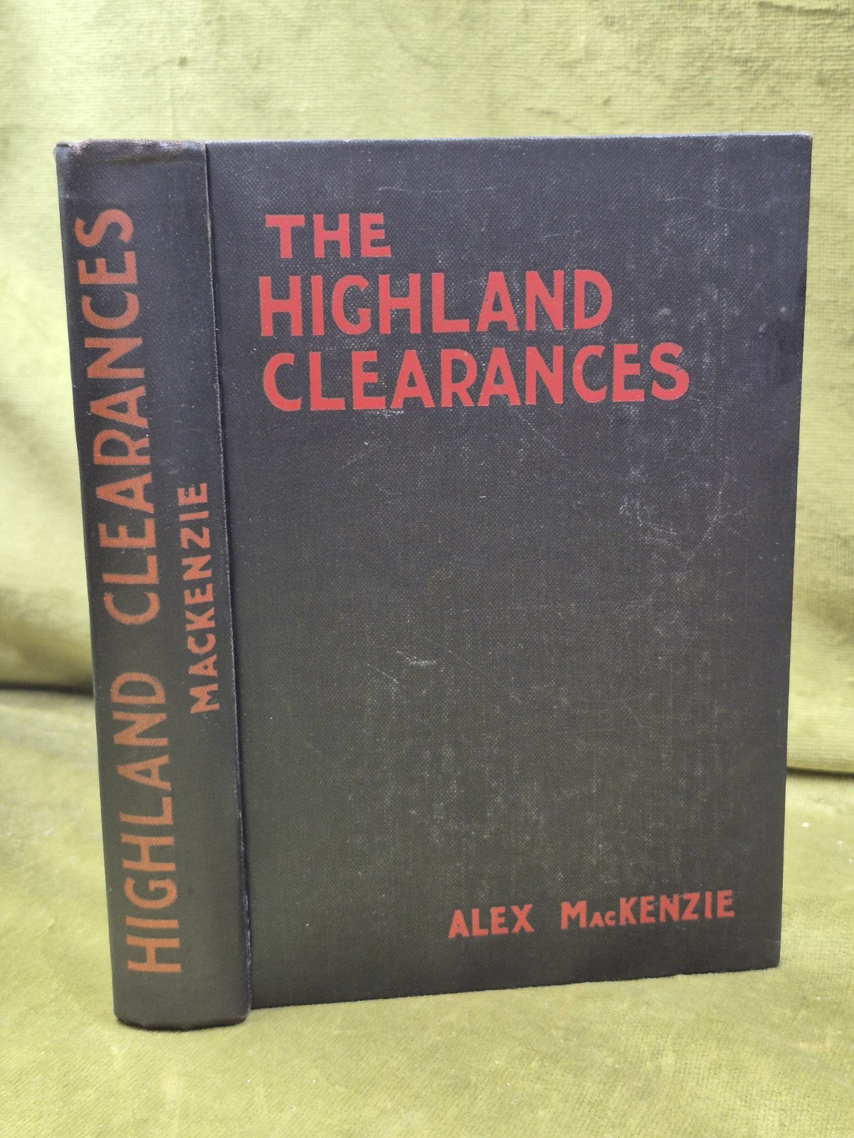 The Highland Clearances Alex MacKenzie 1914 Eneas Mackay Second Edition0