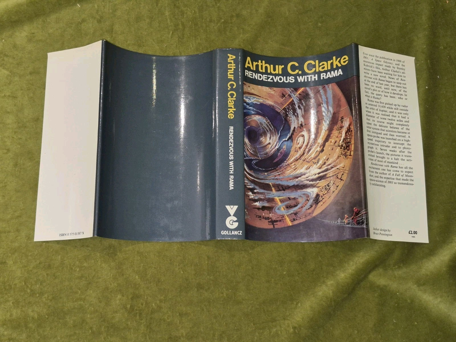 Rendezvous with Rama First Edition Arthur C Clarke 1973 Victor Gollancz5