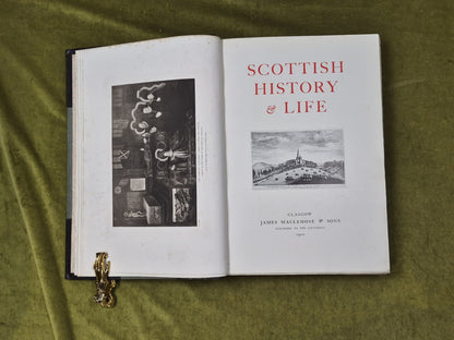Scottish History & Life - James Maclehose 1902 Half-Leather4