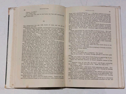 Westover By Richmal Crompton, Hutchinson & Co, 1st Edition W/ Dj6