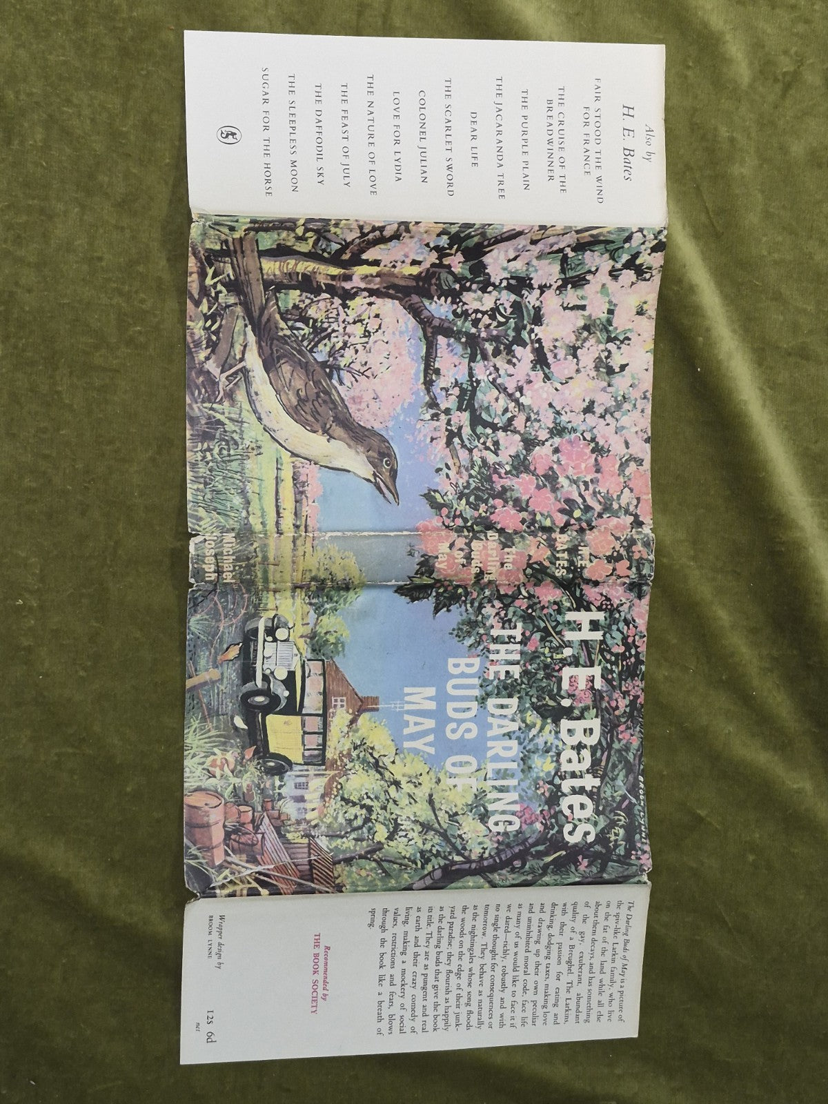 H E BATES / The Darling Buds of May 1st Edition Fifth Impression2