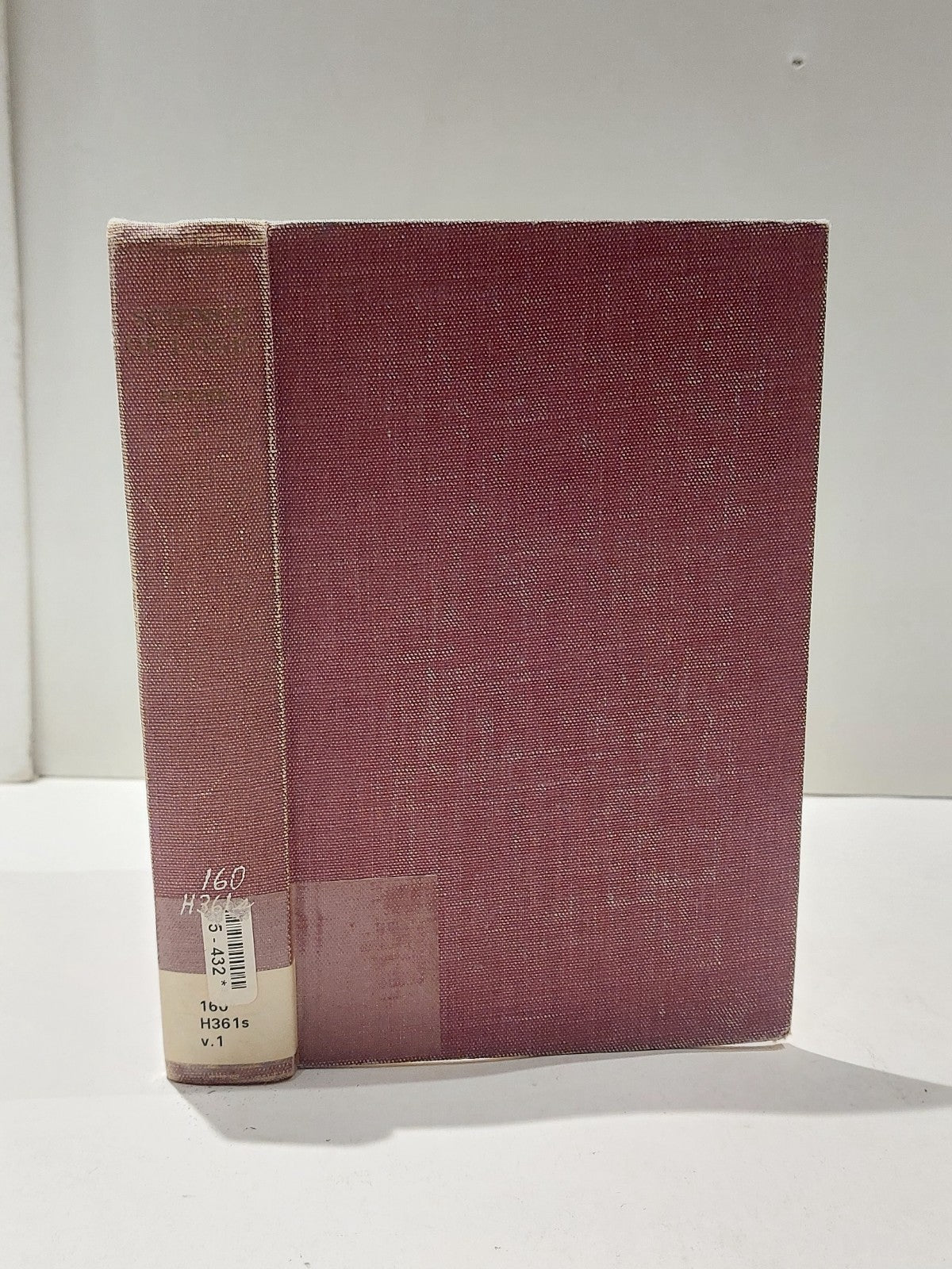 Hegel's Science of Logic [Vol. 1] 1st Ed 3rd Imp (1961) Hb Book0