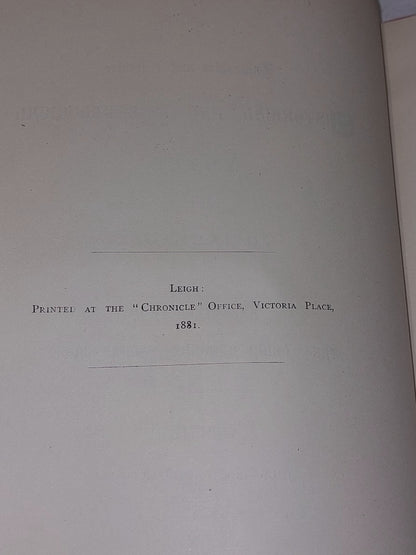 Lancashire & cheshire historical & geneological notes [Vol. 2] J. Rose (1881) 4