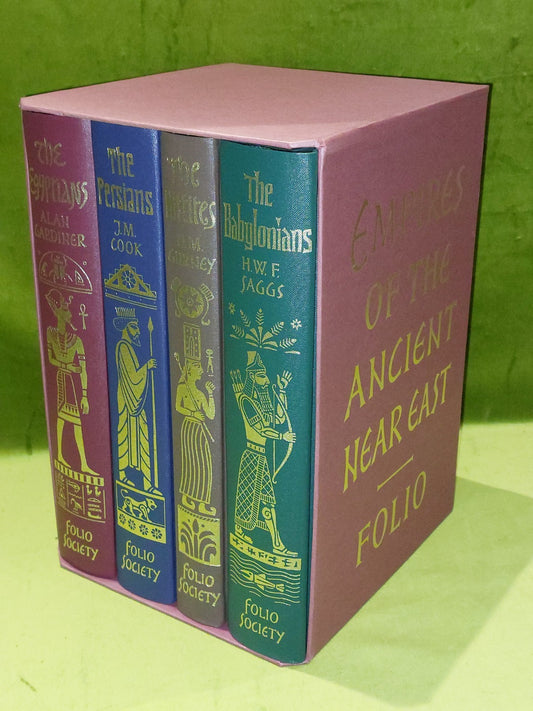 Folio Society  Empires of the Ancient Near East Egypt, Persia, Babylon, 4 VOL0