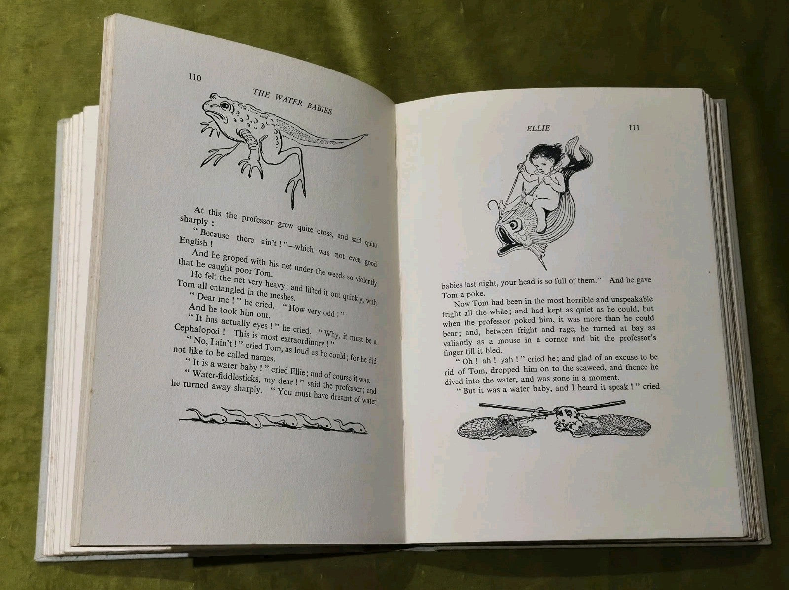 The Water Babies by Charles Kingsley 1939 Ist Ed IIlustrated HB Good Condition9