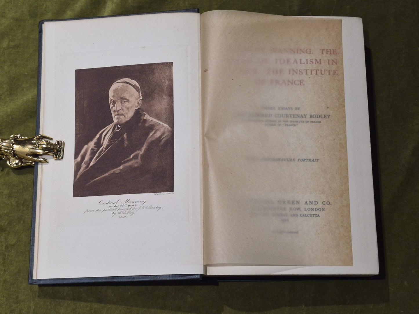 Cardinal Manning And Other Essays - J.E.C. Bodley3